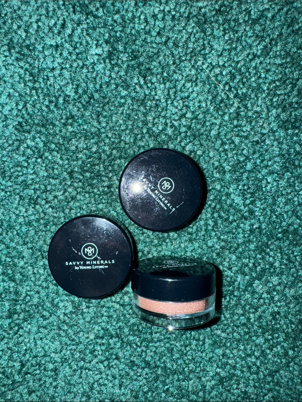 Savvy Minerals Eyeshadow Determined Lot of 3